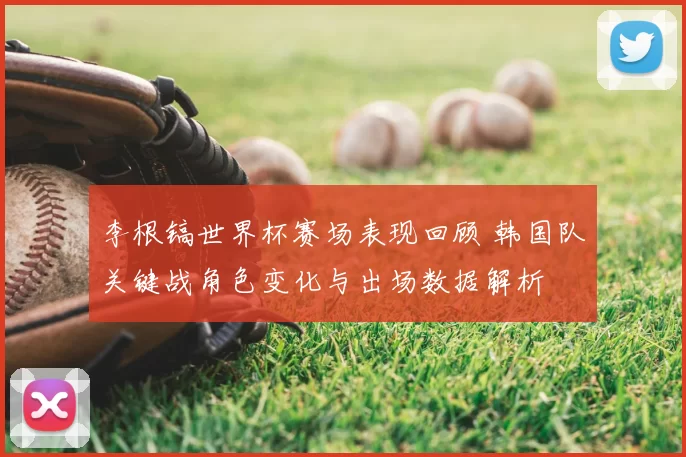 李根镐世界杯赛场表现回顾 韩国队关键战角色变化与出场数据解析