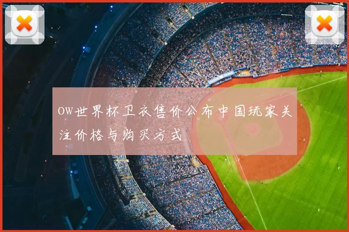 ow世界杯卫衣售价公布中国玩家关注价格与购买方式