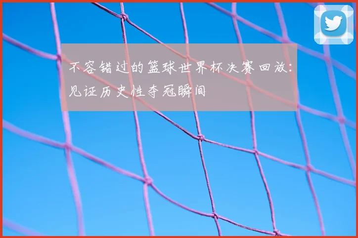 不容错过的篮球世界杯决赛回放：见证历史性夺冠瞬间
