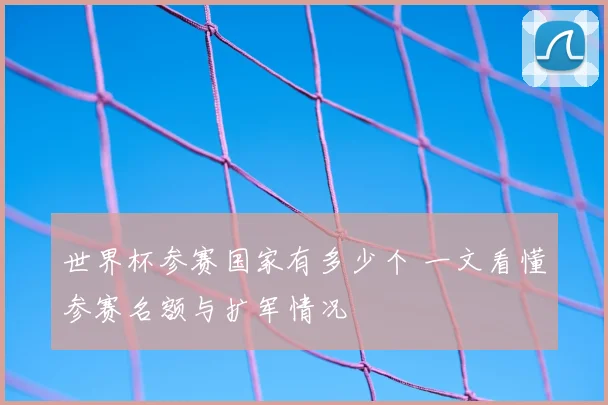 世界杯参赛国家有多少个 一文看懂参赛名额与扩军情况