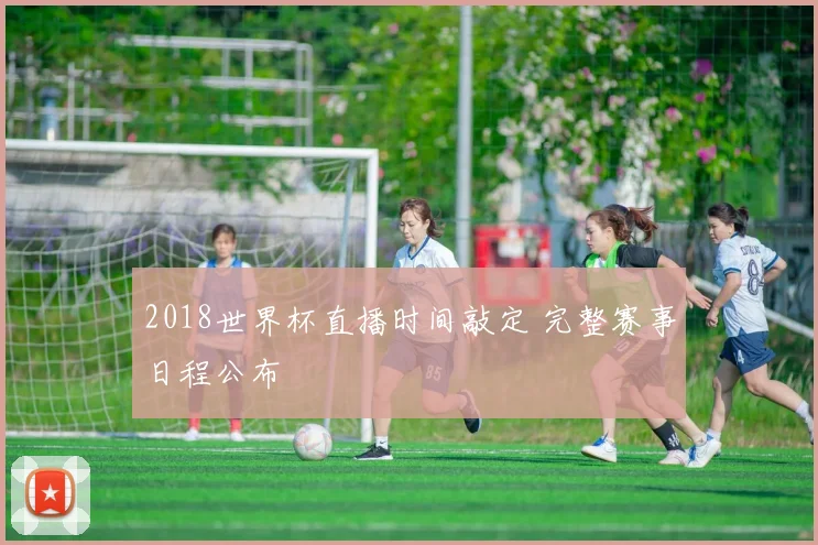 2018世界杯直播时间敲定 完整赛事日程公布